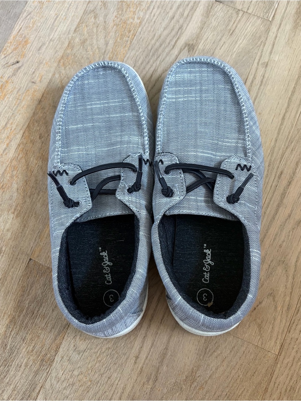 Boys Cat & Jack Grey Slip-On Shoes | Size 3